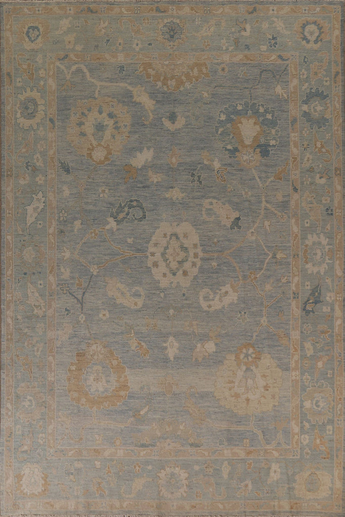 Vegetable Dye Oushak Oriental Area Rug 9x12