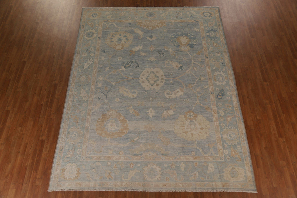 Vegetable Dye Oushak Oriental Area Rug 9x12