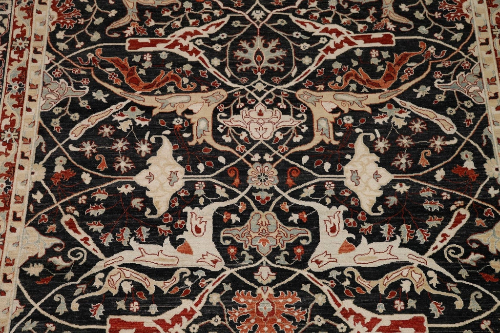 Vegetable Dye Oushak Turkish Area Rug 9x12