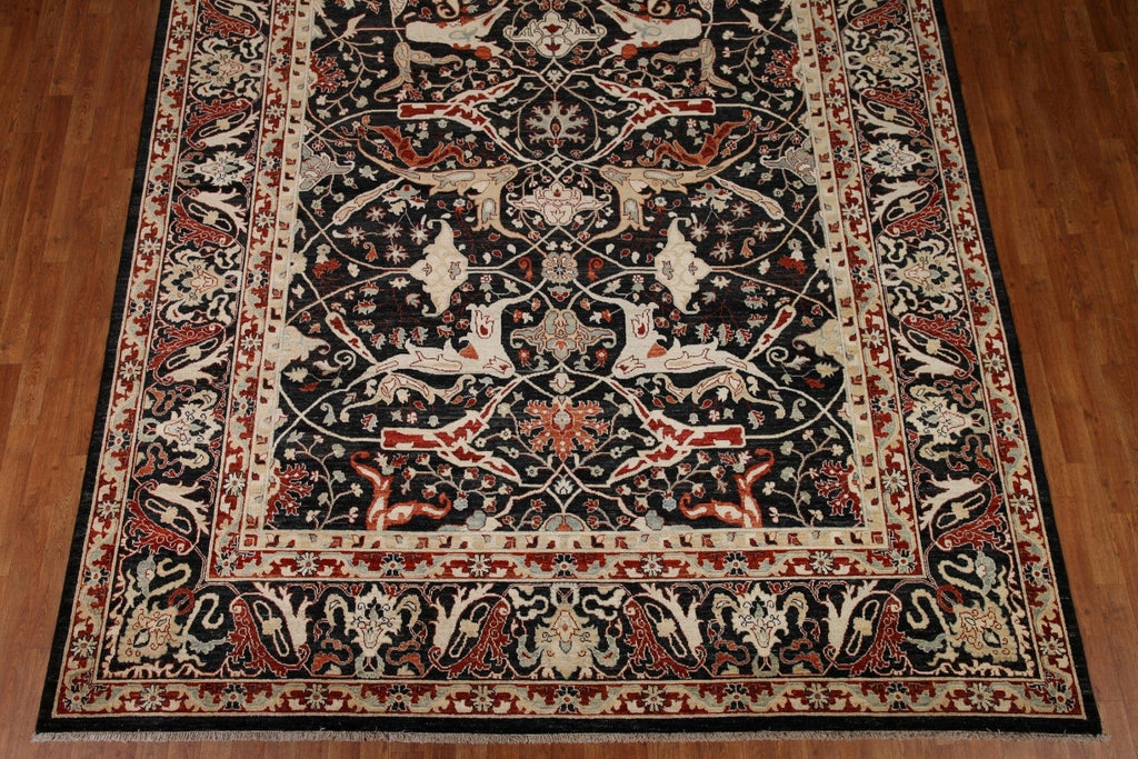 Vegetable Dye Oushak Turkish Area Rug 9x12