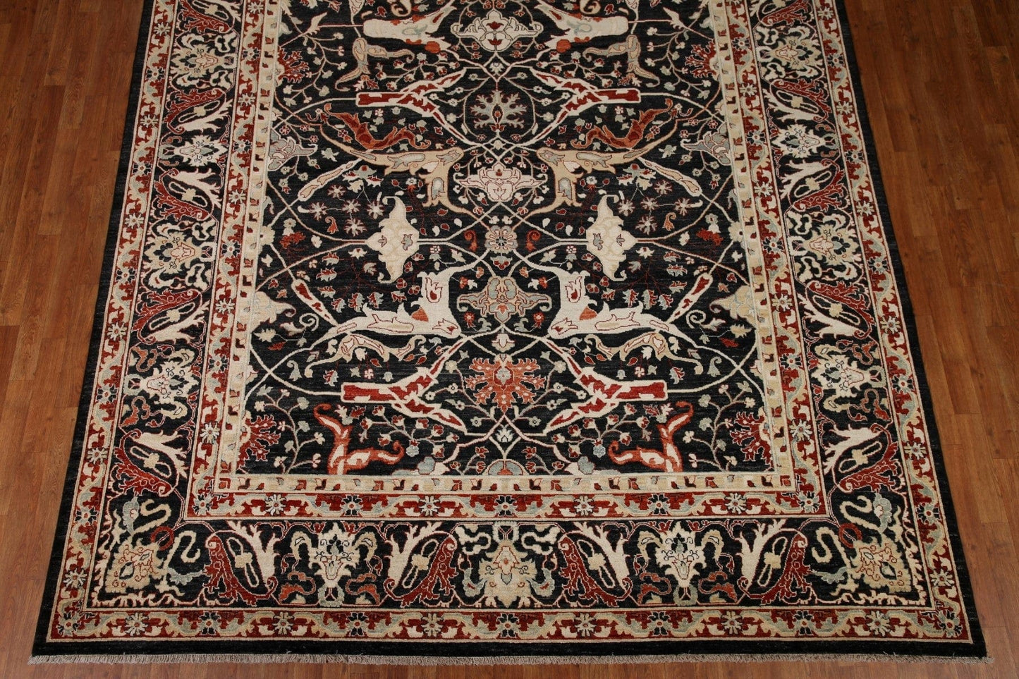 Vegetable Dye Oushak Turkish Area Rug 9x12