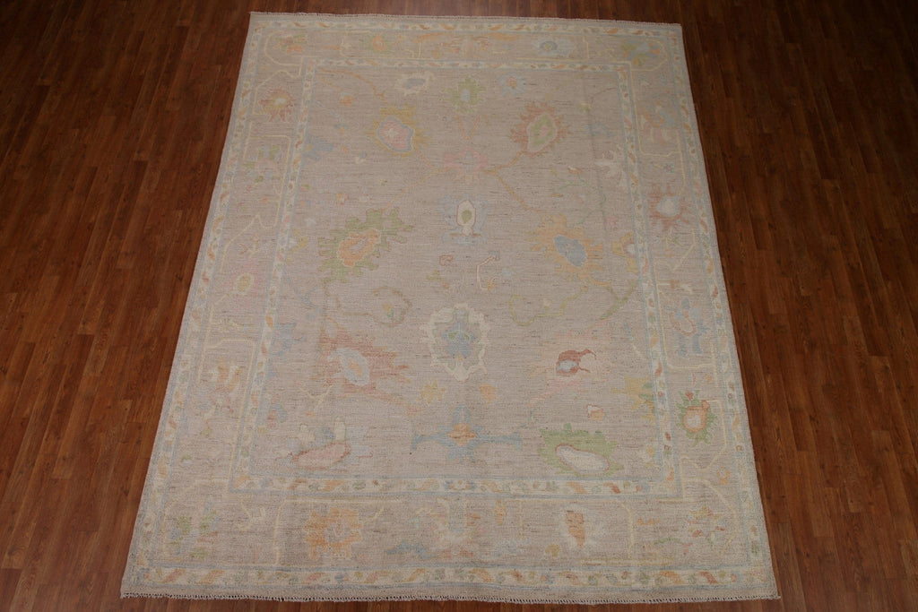 Vegetable Dye Oushak Turkish Area Rug 8x10