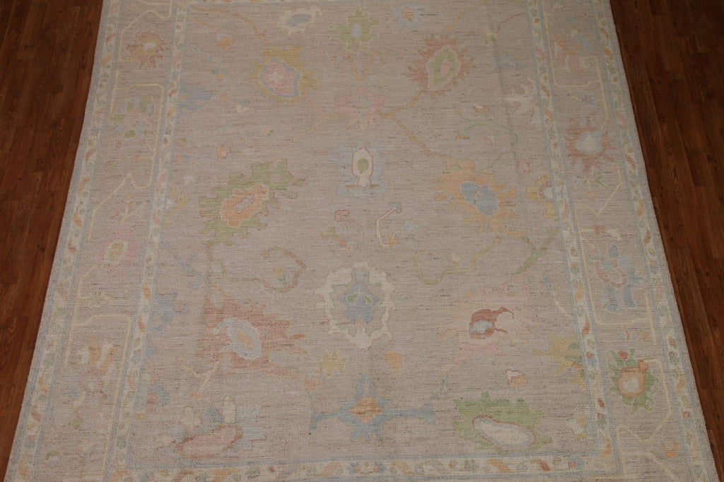 Vegetable Dye Oushak Turkish Area Rug 8x10