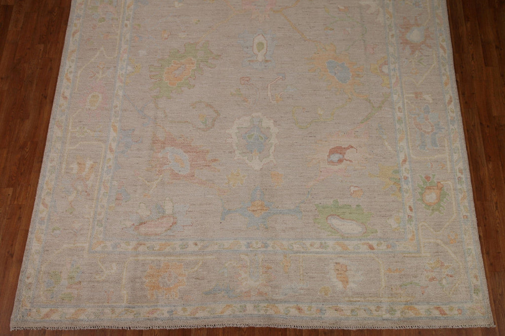 Vegetable Dye Oushak Turkish Area Rug 8x10