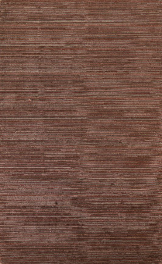 Striped Gabbeh Oriental Area Rug 7x10