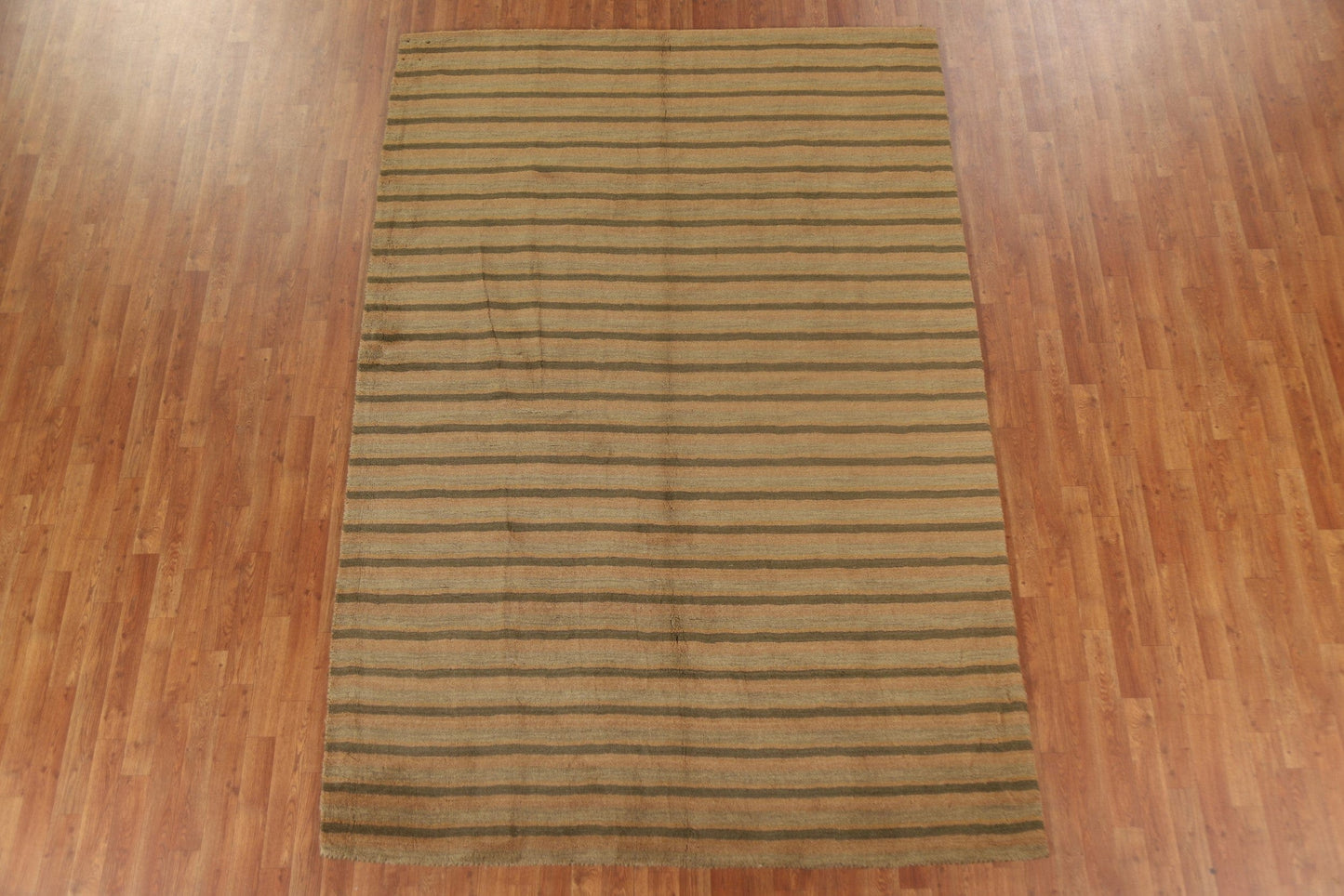 Striped Gabbeh Oriental Area Rug 7x10