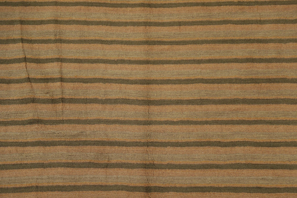 Striped Gabbeh Oriental Area Rug 7x10