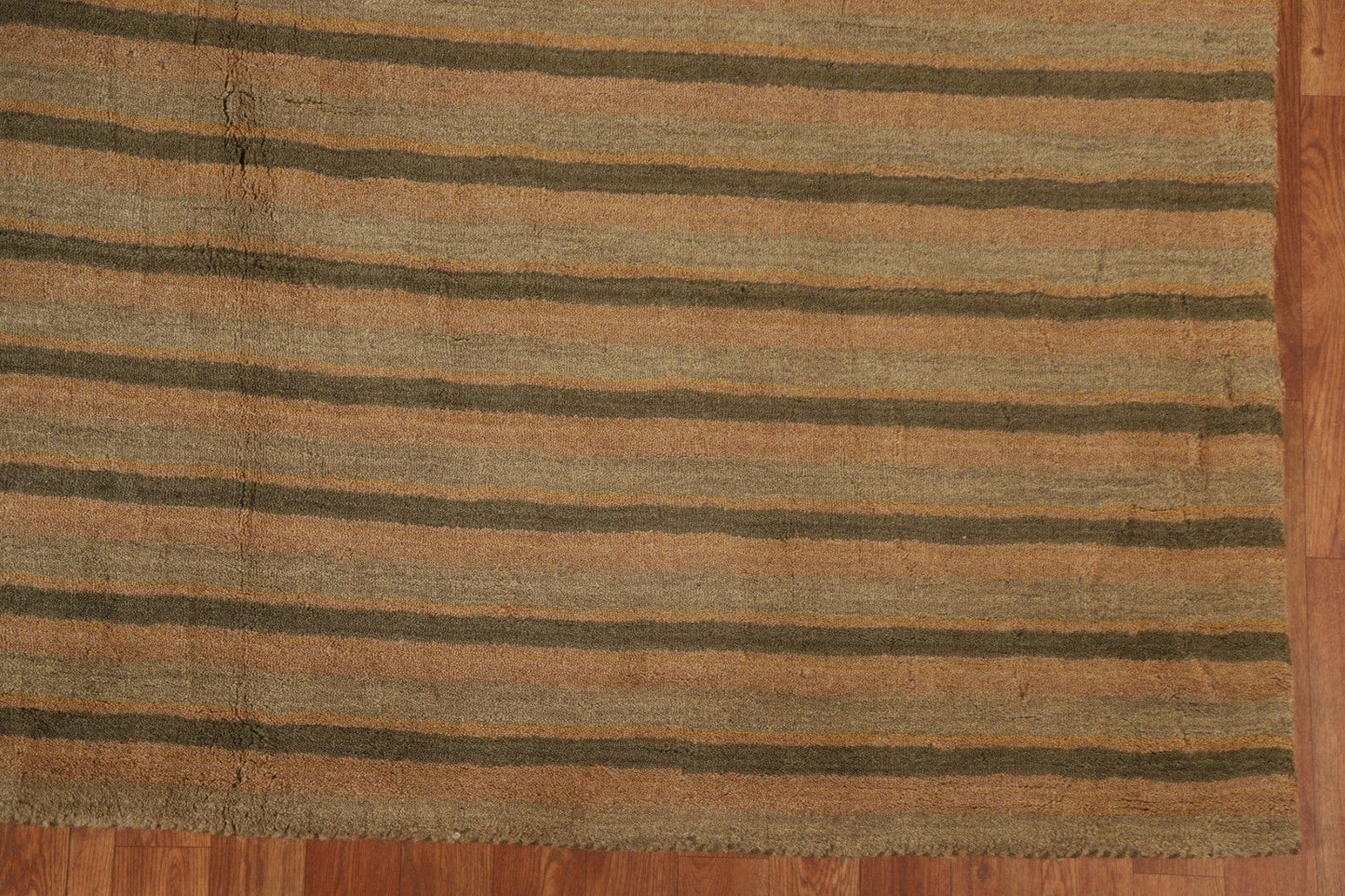 Striped Gabbeh Oriental Area Rug 7x10