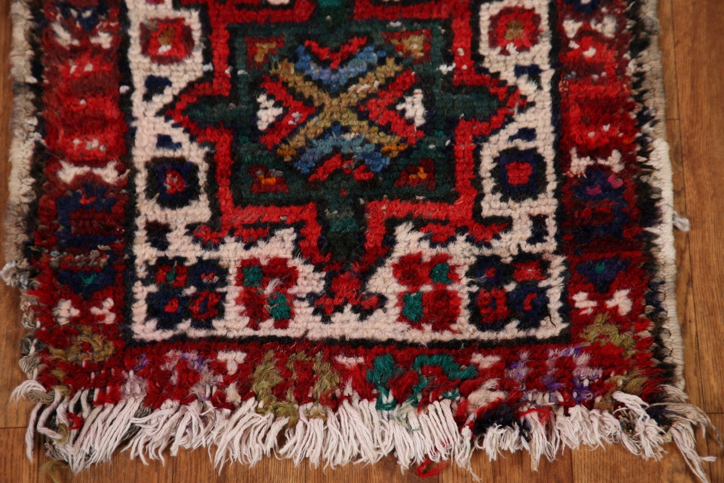 Vegetable Dye Gharajeh Persian Runner Rug 2x5