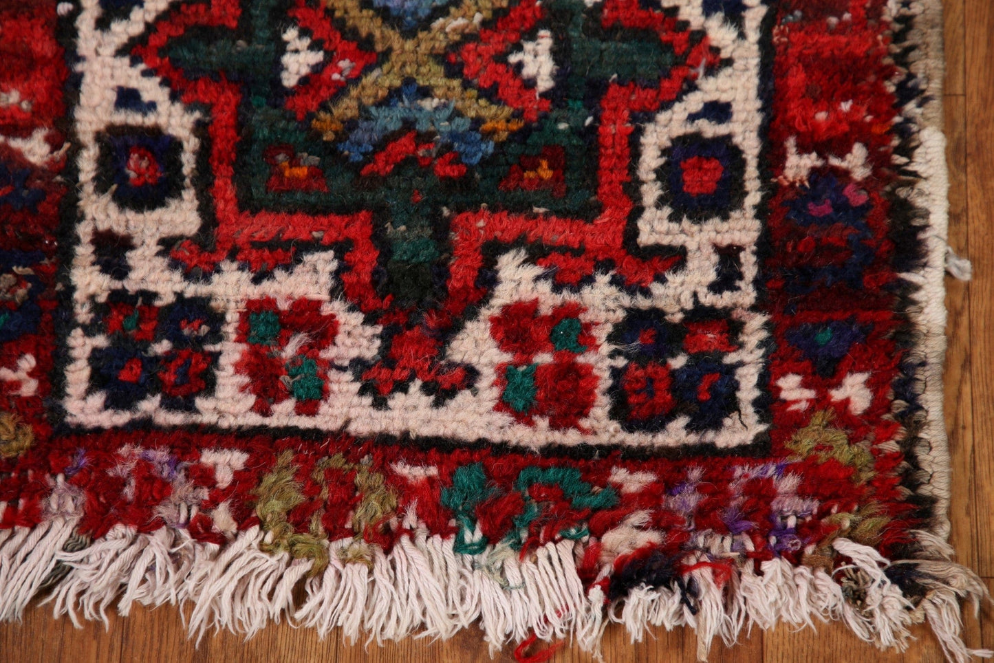 Vegetable Dye Gharajeh Persian Runner Rug 2x5