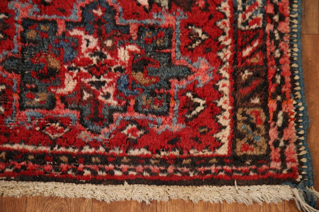 Vegetable Dye Gharajeh Vintage Persian Rug 2x3