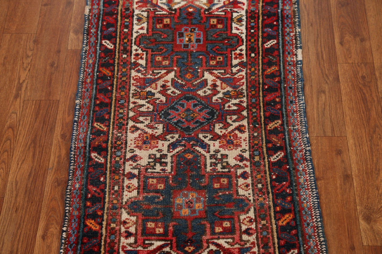 Vegetable Dye Gharajeh Vintage Persian Rug 2x3