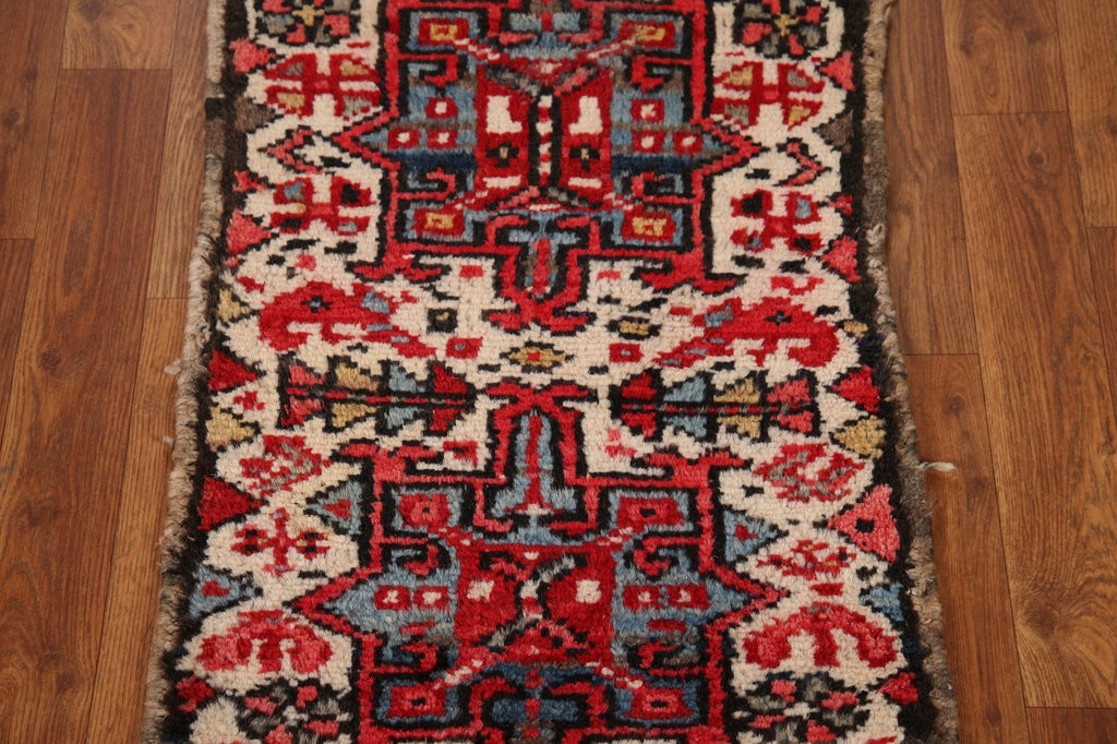 Geometric Gharajeh Persian Wool Rug 2x3