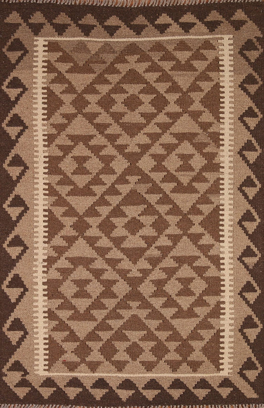 Geometric Kilim Oriental Area Rug 3x5