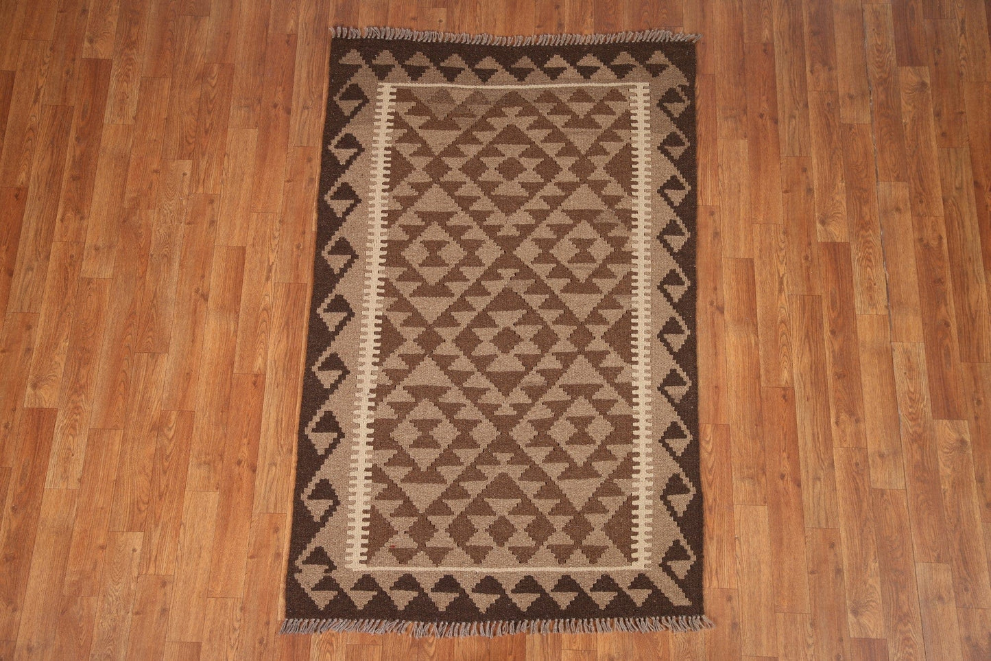 Geometric Kilim Oriental Area Rug 3x5