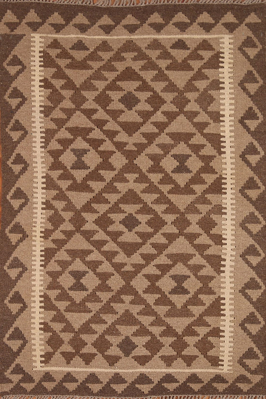 Geometric Kilim Oriental Area Rug 3x5