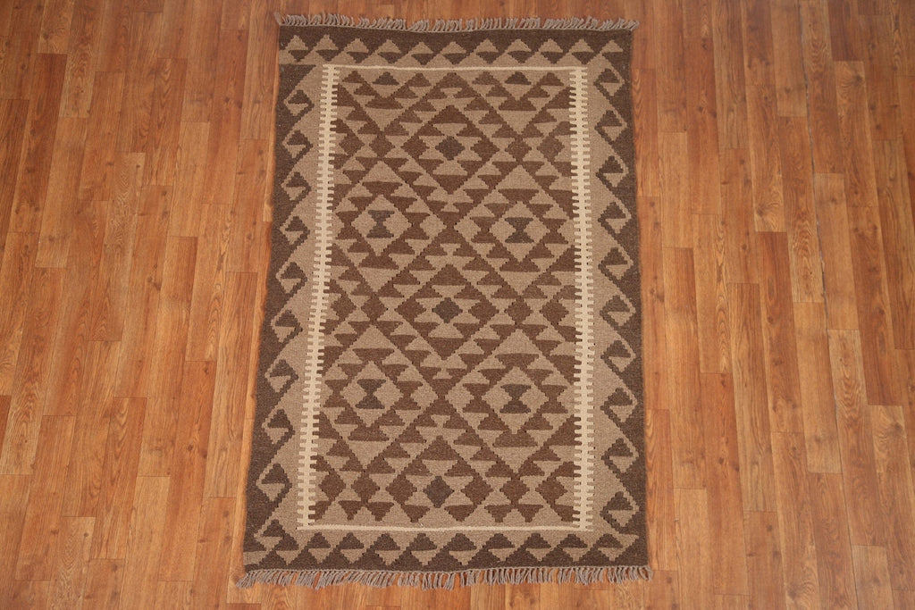 Geometric Kilim Oriental Area Rug 3x5