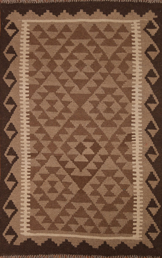 Geometric Kilim Oriental Area Rug 3x5