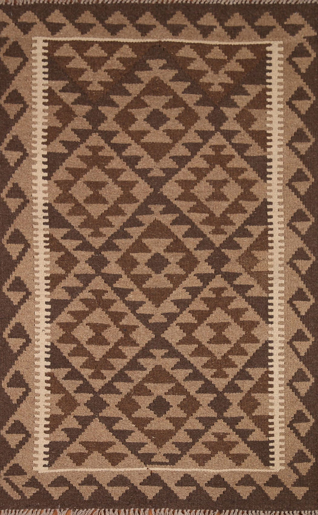 Geometric Kilim Oriental Area Rug 3x5