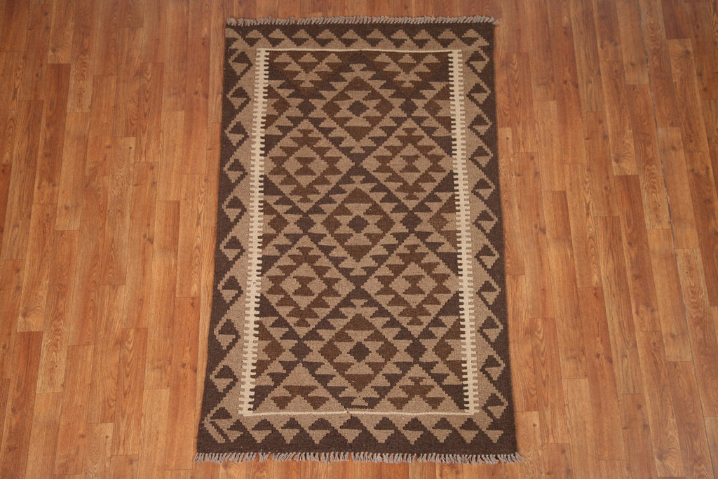 Geometric Kilim Oriental Area Rug 3x5