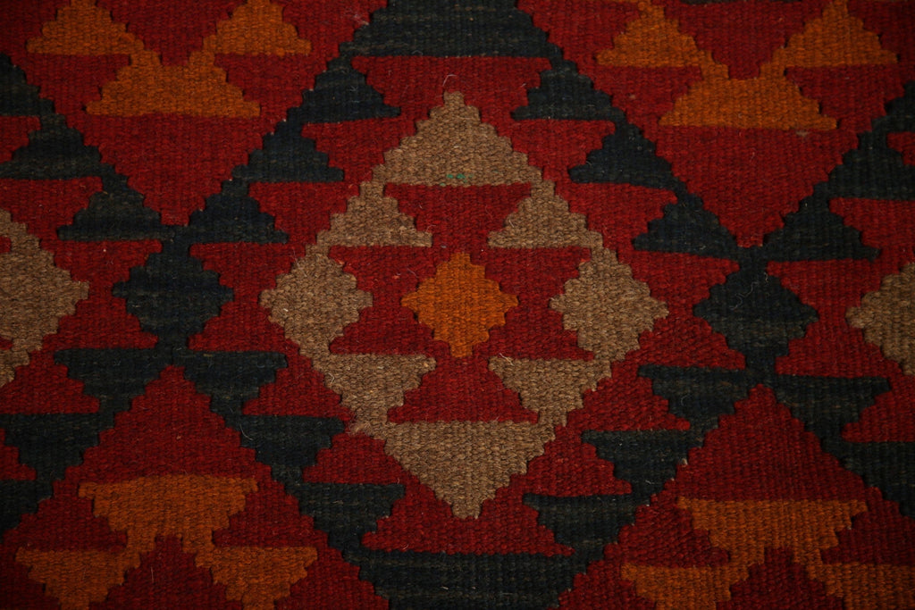 Kilim Reversible Wool Area Rug 3x5