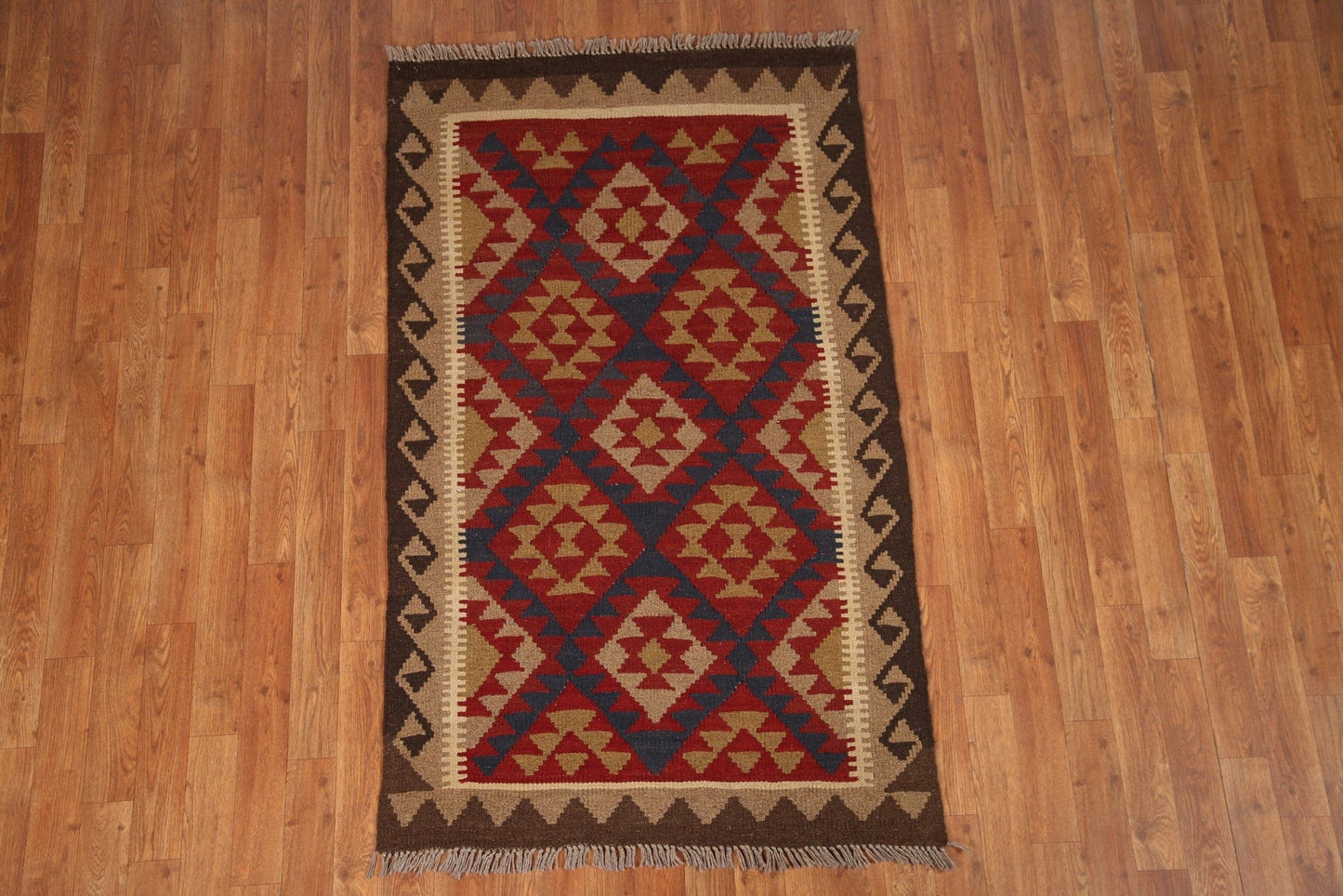 Reversible Kilim Oriental Area Rug 3x5