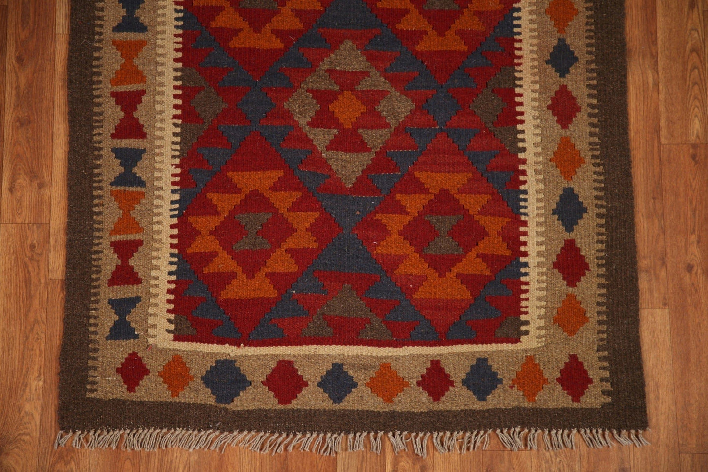 Geometric Kilim Oriental Area Rug 3x5