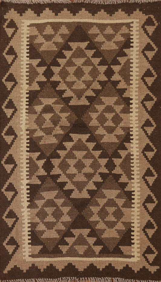 Geometric Kilim Oriental Area Rug 3x5