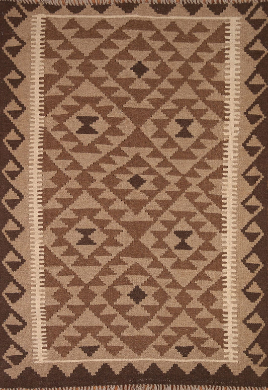 Geometric Kilim Oriental Area Rug 3x5