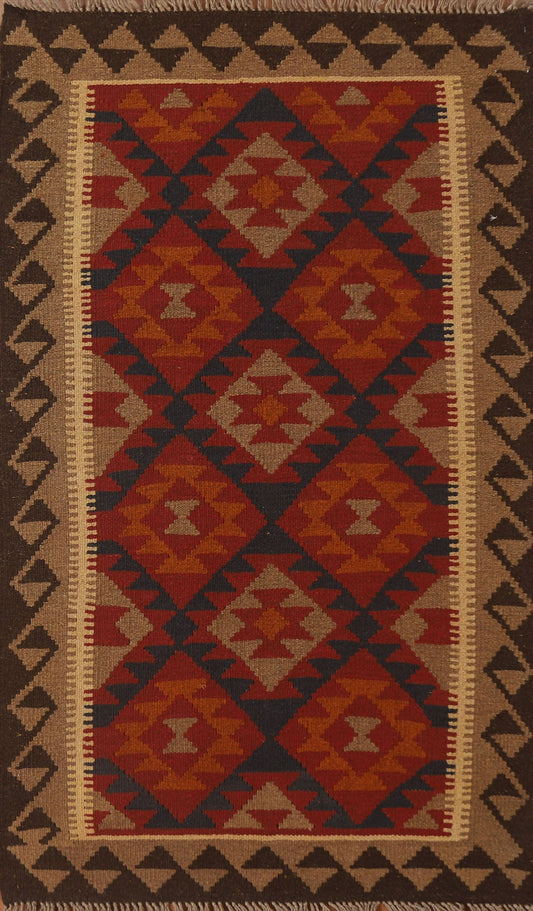 Reversible Kilim Oriental Area Rug 4x5