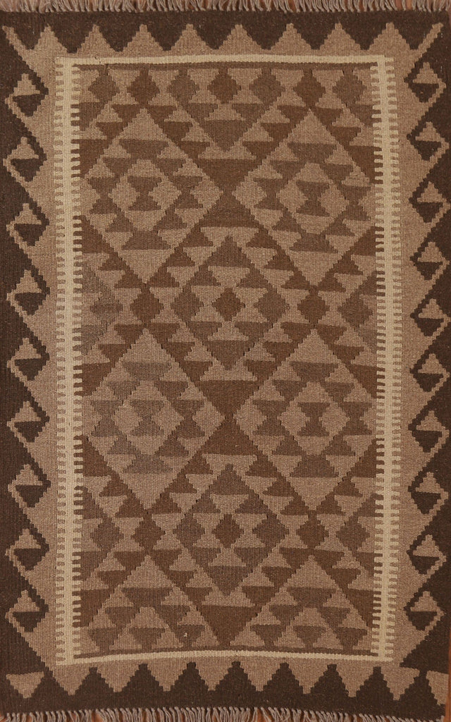 Geometric Kilim Oriental Area Rug 3x5