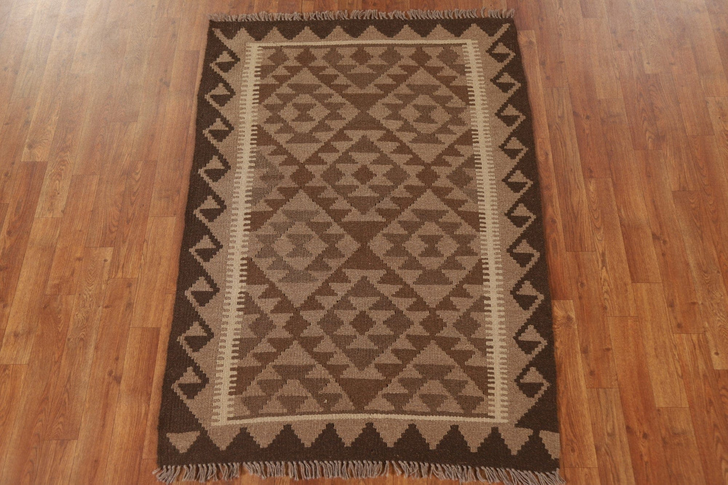 Geometric Kilim Oriental Area Rug 3x5