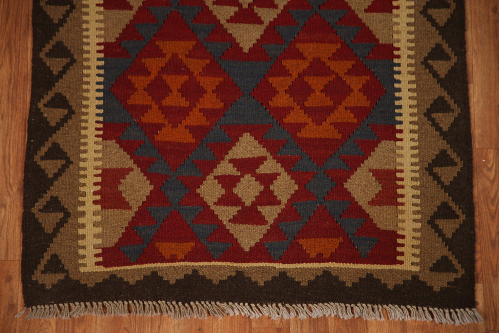 Geometric Kilim Oriental Area Rug 3x5