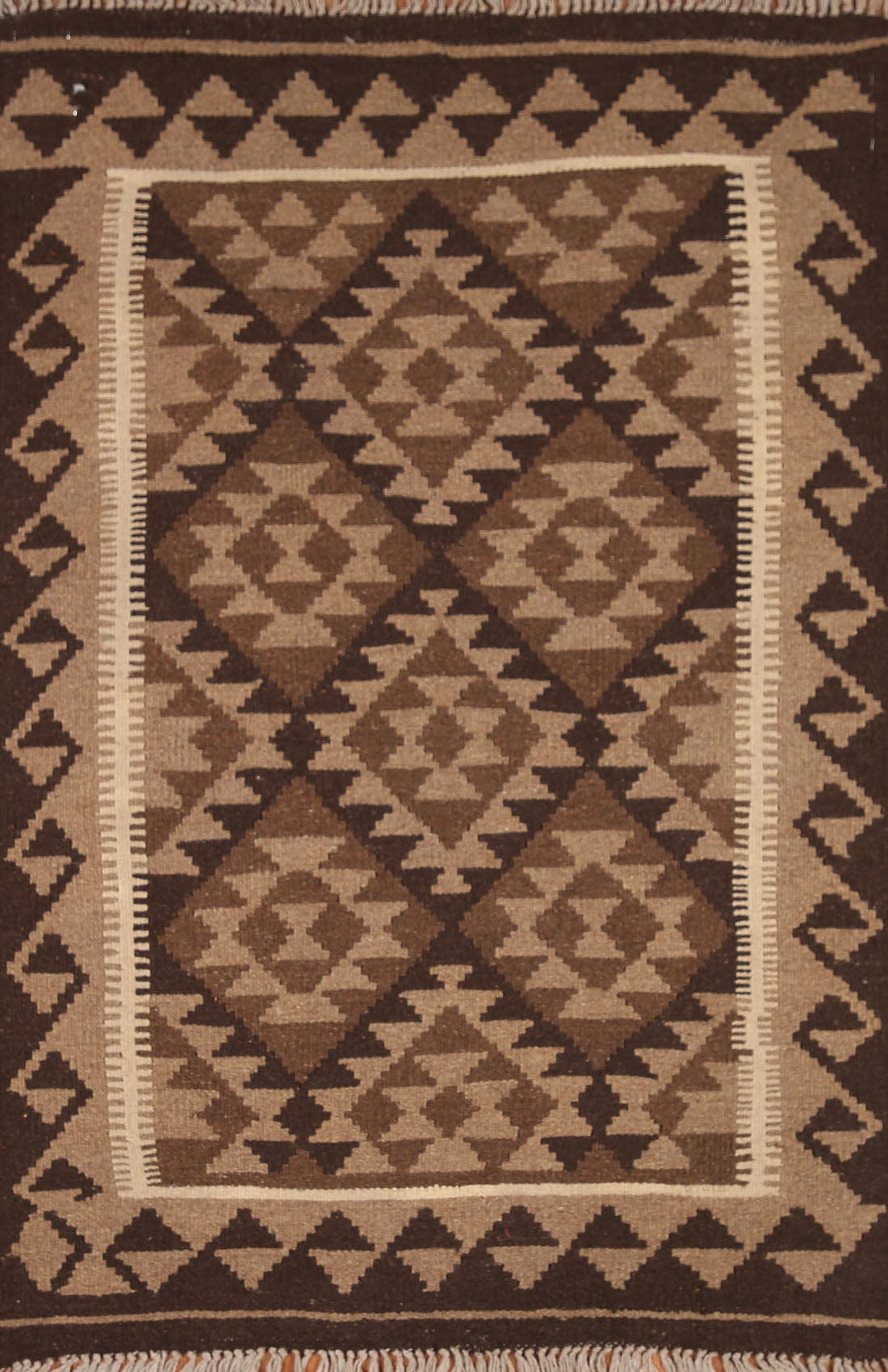 Geometric Kilim Oriental Area Rug 3x5