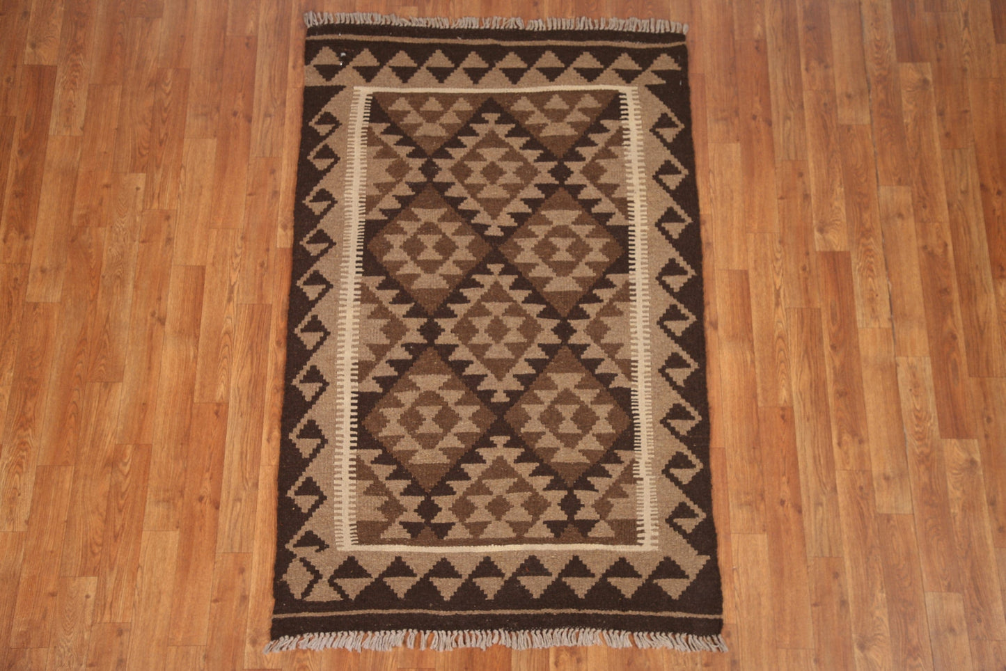 Geometric Kilim Oriental Area Rug 3x5