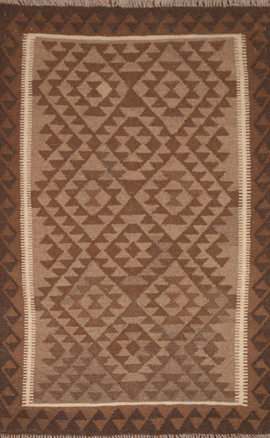 Geometric Kilim Oriental Area Rug 3x5