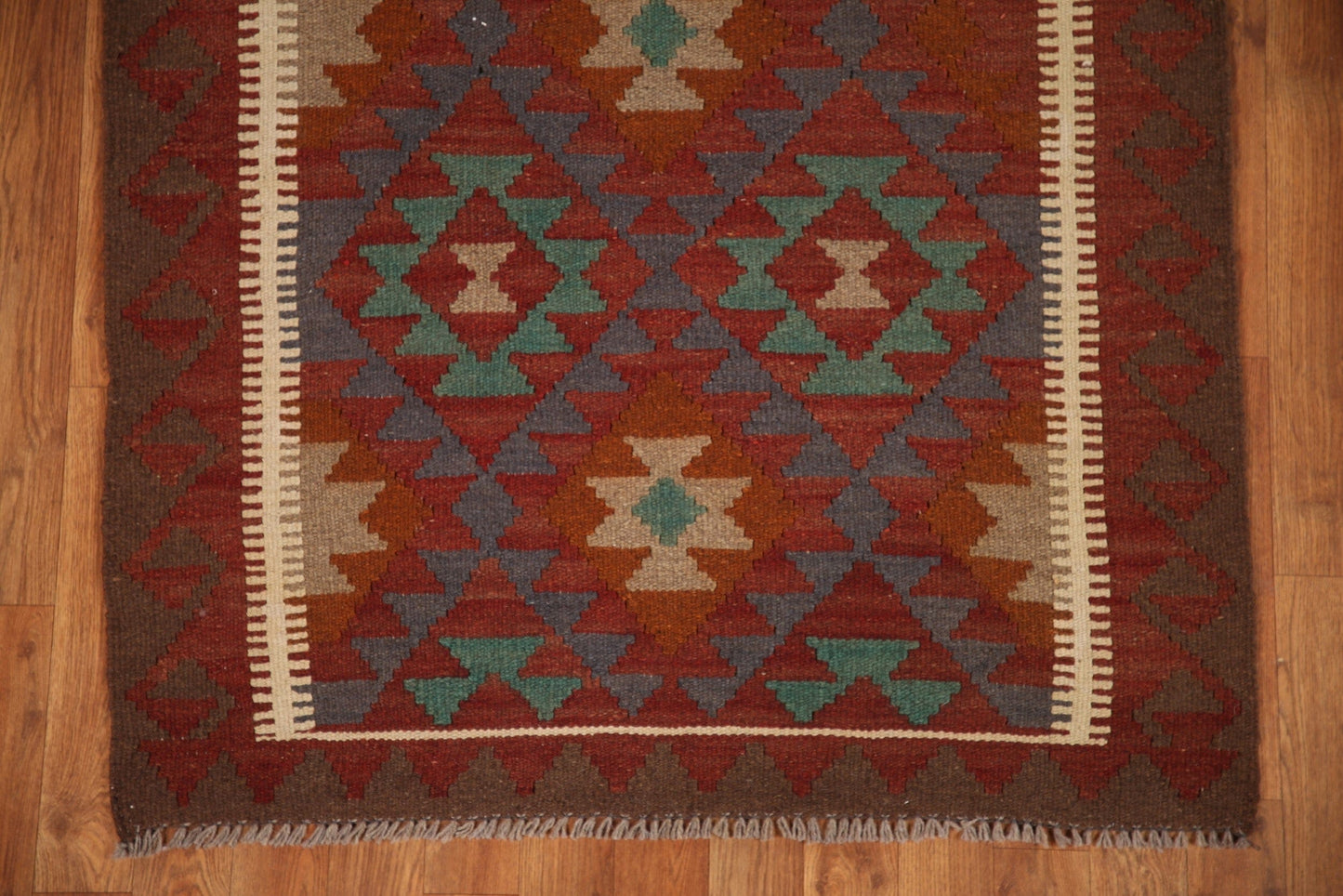 Geometric Kilim Oriental Area Rug 3x5