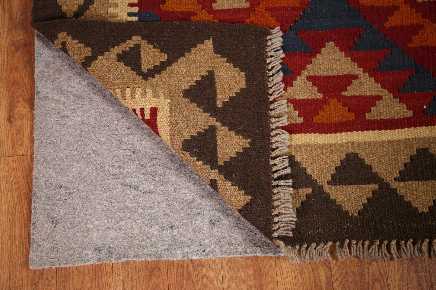 Hand-Woven Kilim Oriental Area Rug 3x5