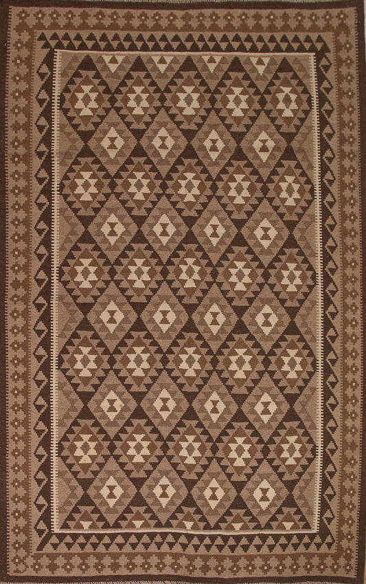 Geometric Kilim Oriental Area Rug 7x10