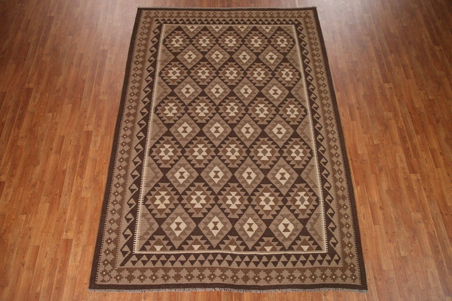 Geometric Kilim Oriental Area Rug 7x10