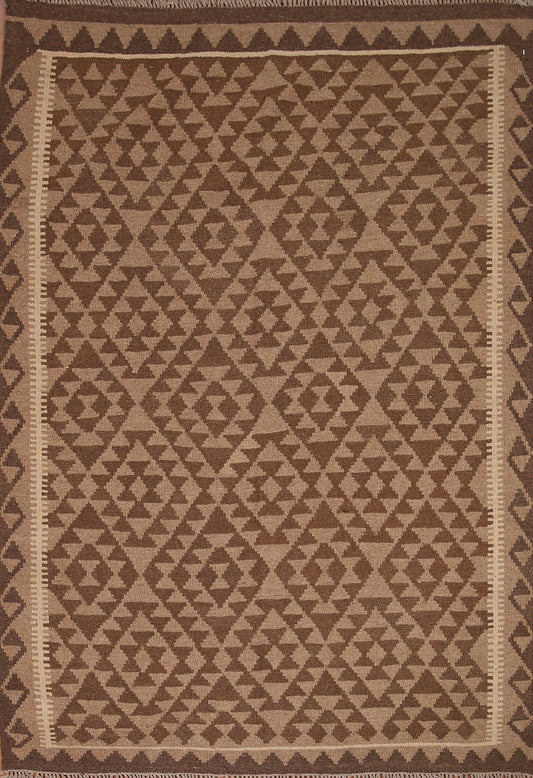 Reversible Kilim Oriental Area Rug 5x7