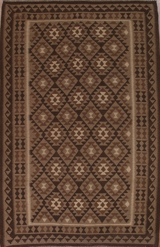 Geometric Kilim Oriental Area Rug 7x10