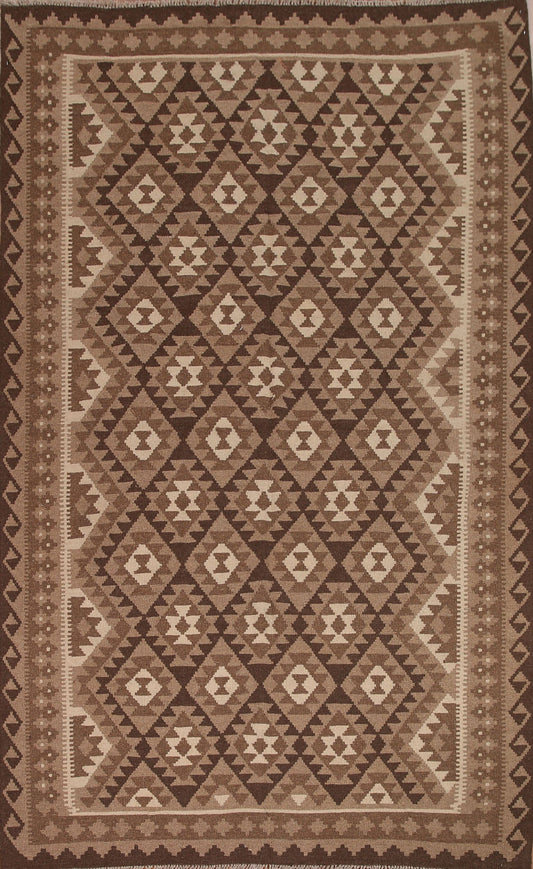 Geometric Kilim Oriental Area Rug 7x10