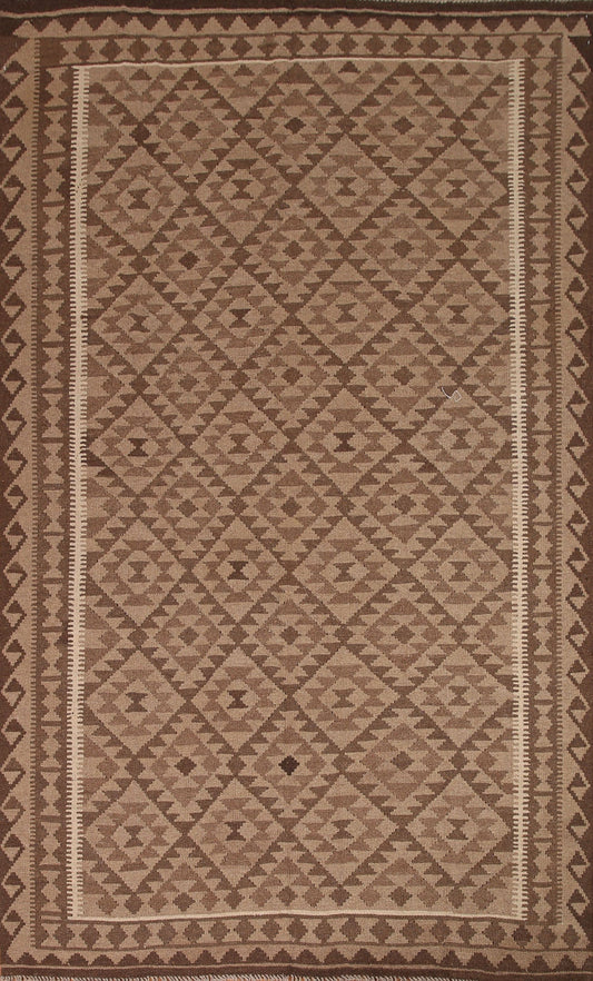 Geometric Kilim Oriental Area Rug 6x10