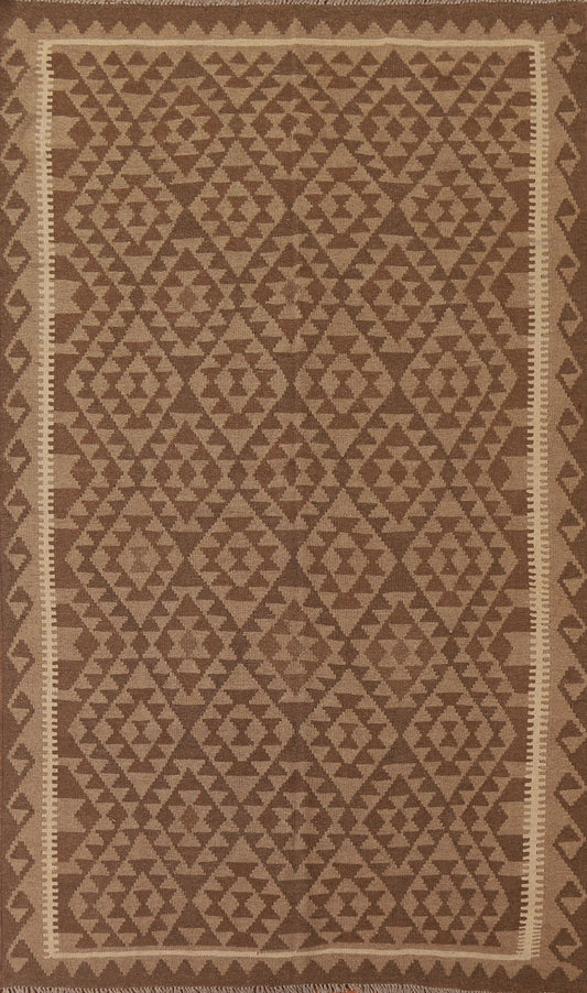 Reversible Kilim Oriental Area Rug 5x8