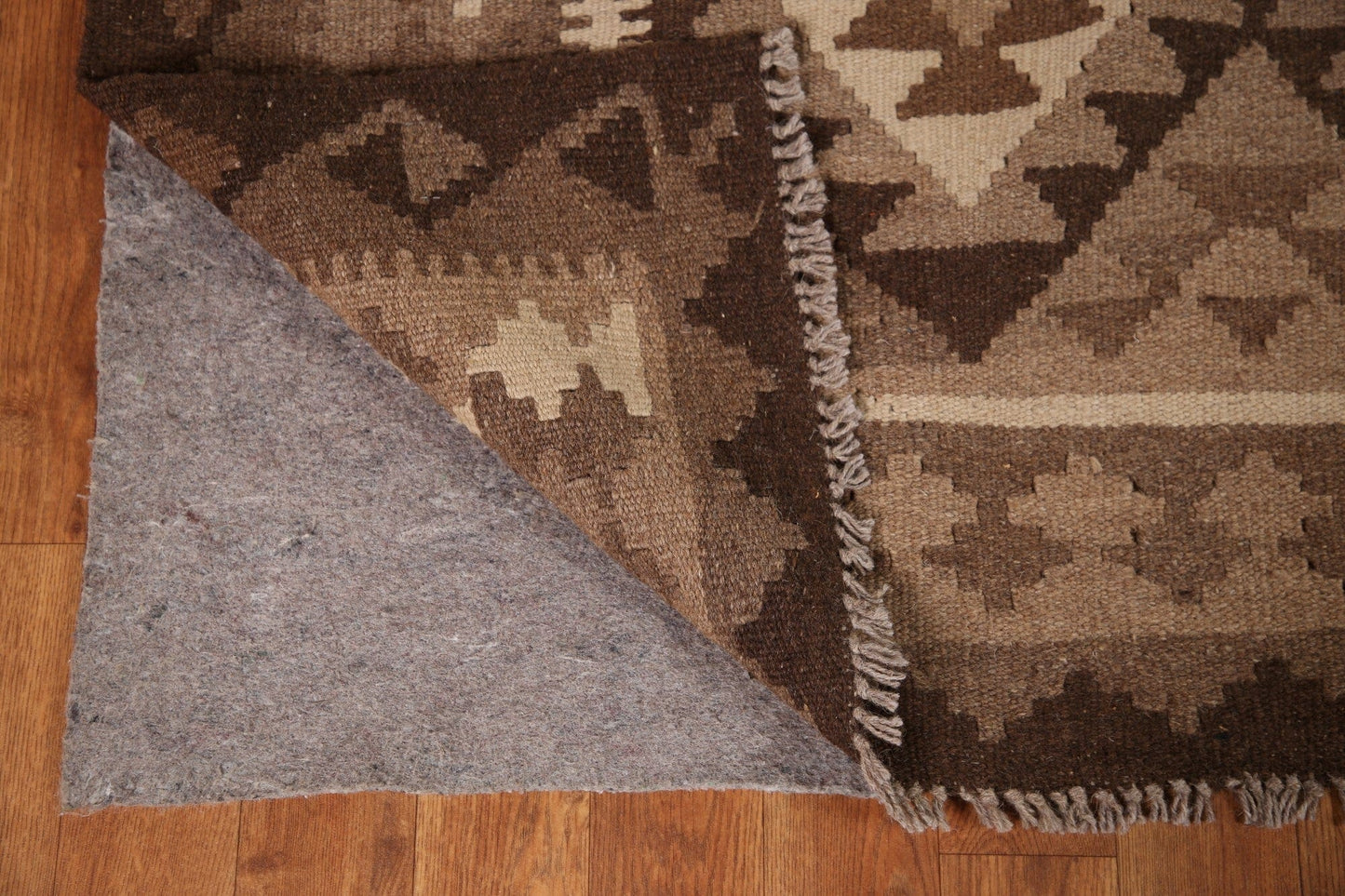 Kilim Reversible Wool Area Rug 5x8