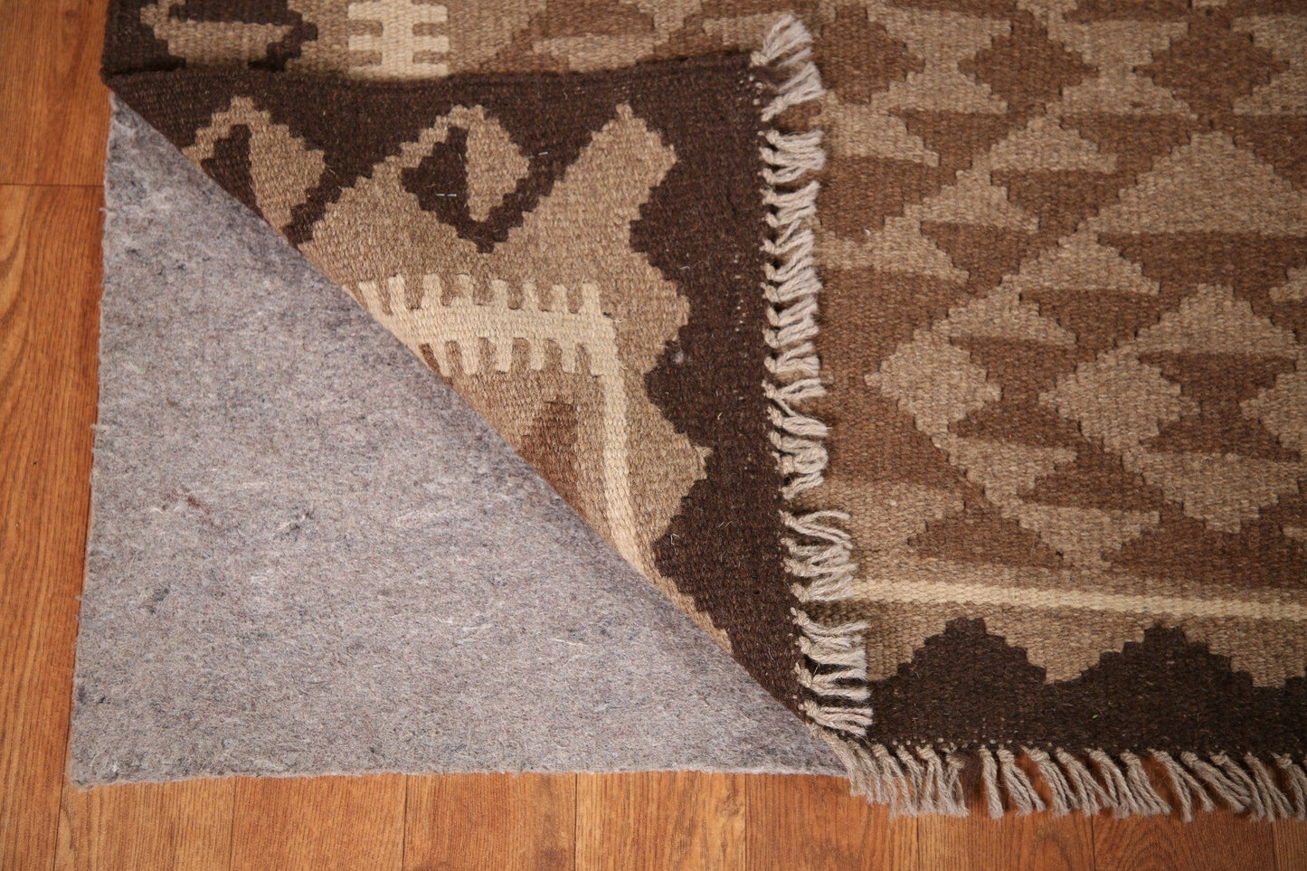 Kilim Reversible Wool Area Rug 5x8