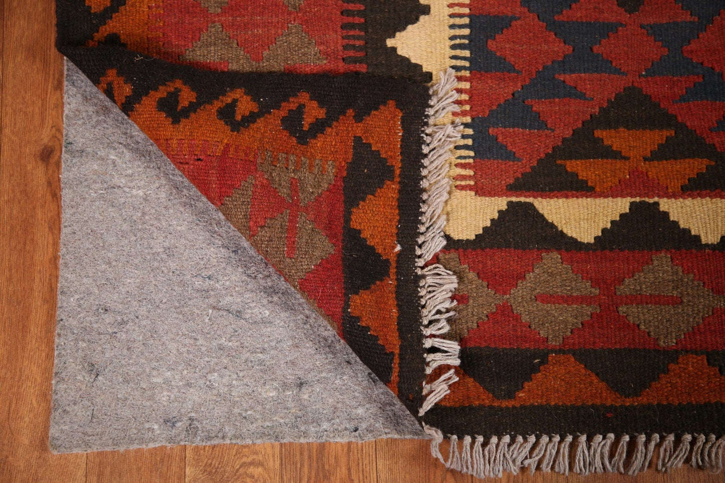 Geometric Kilim Reversible Area Rug 5x8