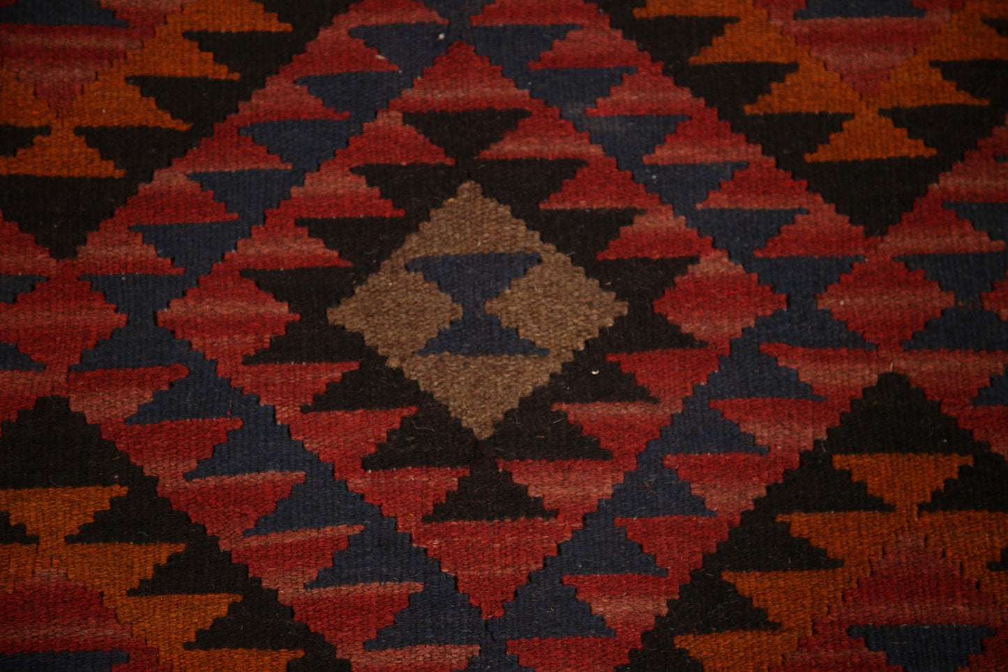 Geometric Kilim Reversible Area Rug 5x8