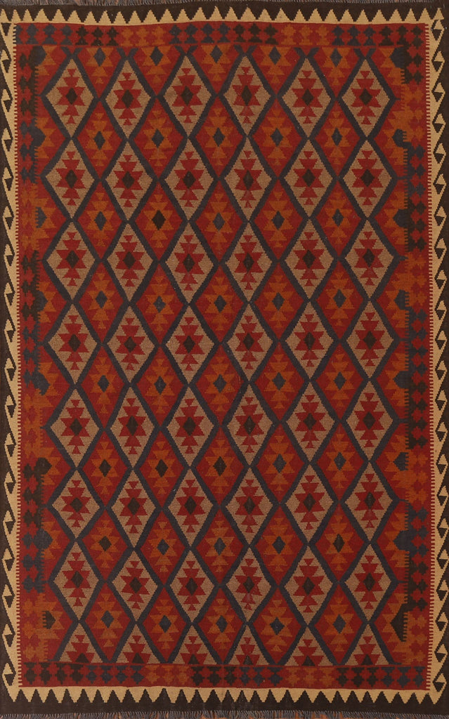 Reversible Kilim Oriental Area Rug 7x10